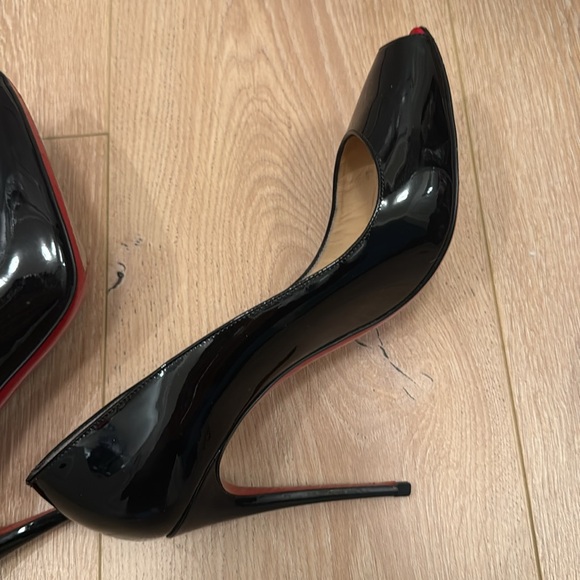 Tibur 100 patent black Christian Louboutin - Picture 8 of 12